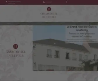 Hotel-Courtenay.fr(Hotel Courtenay) Screenshot