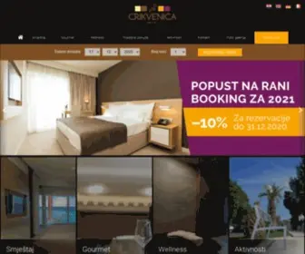 Hotel-Crikvenica.com(Hotel Crikvenica) Screenshot