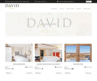 Hotel-David.de(Hotel David in Regensburg) Screenshot