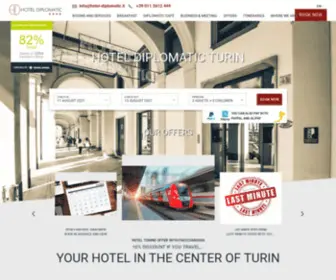 Hotel-Diplomatic.it(Hotel a Torino) Screenshot