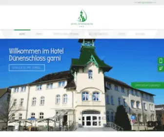 Hotel-Duenenschloss.de(Hotel in Zinnowitz) Screenshot