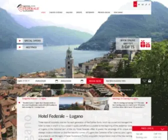 Hotel-Federale.ch(Hotel Federale) Screenshot