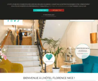 Hotel-Florence-Nice.com(Hôtel Florence Nice) Screenshot