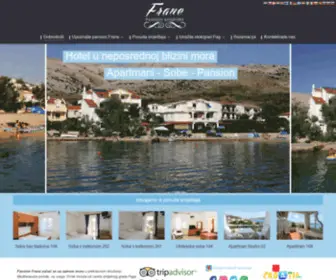 Hotel-Frane.com(Dobrodošli) Screenshot