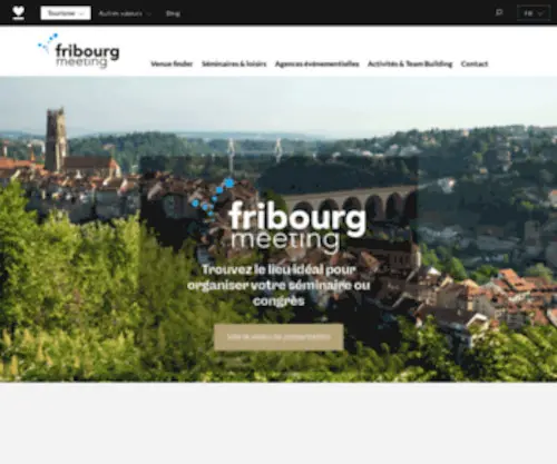 Hotel-Fribourg.ch(Fribourg Meeting) Screenshot