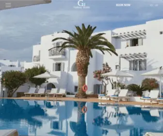 Hotel-Galaxy.com(Hotel Galaxy in Naxos) Screenshot