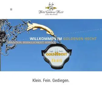 Hotel-Goldener-Hecht.de(Heidelberg) Screenshot