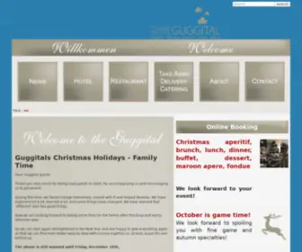 Hotel-Guggital.ch(Start) Screenshot