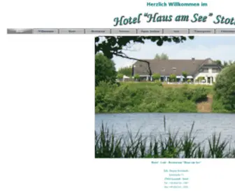 Hotel-Haus-AM-See-Stotel.net(Hotel Haus am See) Screenshot