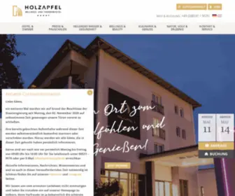 Hotel-Holzapfel.de(Wellnesshotel bad füssing) Screenshot