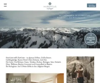 Hotel-Hubertus.de(Wellnesshotel allgäu) Screenshot