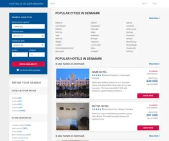 Hotel-IN-Denmark.com(Denmark hotels & apartments) Screenshot