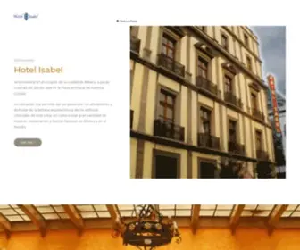 Hotel-Isabel.com.mx(Hotel Isabel) Screenshot