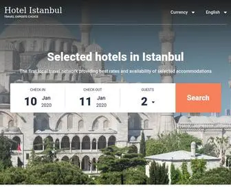 Hotel-Istanbul.net(Istanbul hotels & apartments) Screenshot