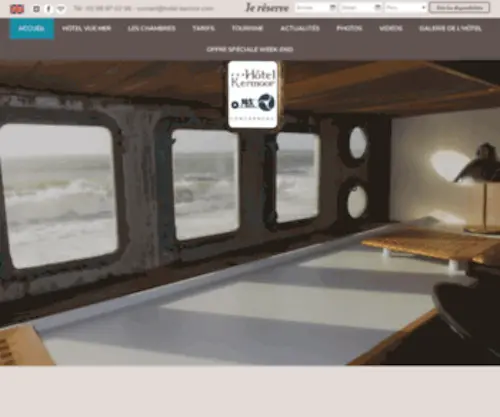 Hotel-Kermor.com(Hotel Concarneau Cornouaille) Screenshot