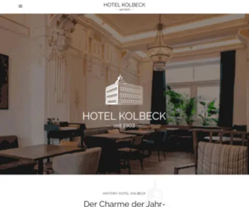 Hotel-Kolbeck.at(Hotel Kolbeck) Screenshot