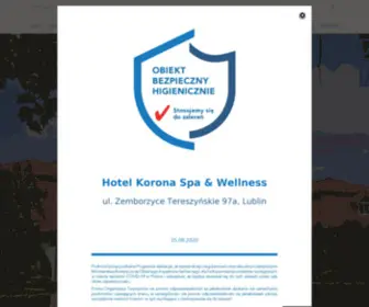 Hotel-Korona.com(Hotel Korona) Screenshot