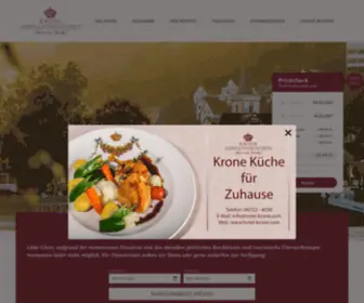 Hotel-Krone.com(Hotel Krone Assmannshausen) Screenshot
