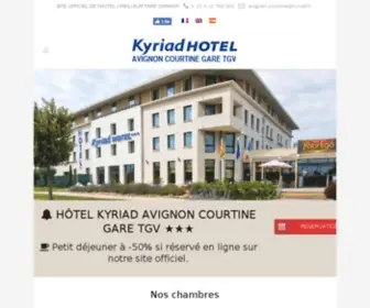 Hotel-Kyriad-Avignon.fr(Hôtel) Screenshot