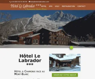 Hotel-Labrador.com(Hôtel Labrador) Screenshot