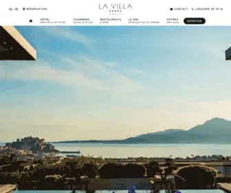 Hotel-Lavilla.com(Hotel Calvi) Screenshot