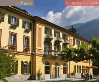 Hotel-LE-Prese.swiss(Hotel Le Prese) Screenshot