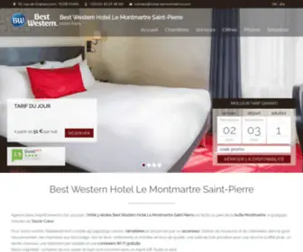 Hotel-Lemontmartre.com(Site officiel) Screenshot