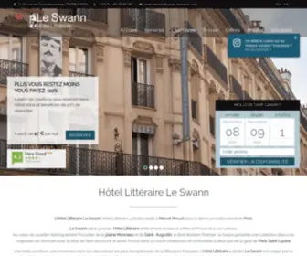 Hotel-Leswann.com(Site Officiel) Screenshot