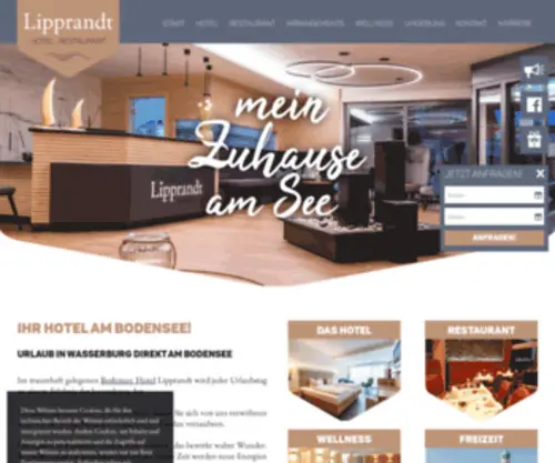 Hotel-Lipprandt.de(Urlaub am Bodensee) Screenshot