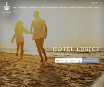 Hotel-Lubicz.pl(Hotel Lubicz Wellness & Spa Ustka) Screenshot