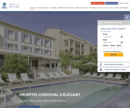 Hotel-Matisse.com(→ Matisse Hôtel Sainte) Screenshot