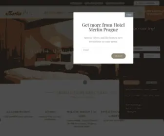 Hotel-Merlin.cz(About Hotel Merlin) Screenshot