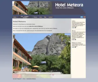 Hotel-Meteora.gr(Hotel Meteora) Screenshot