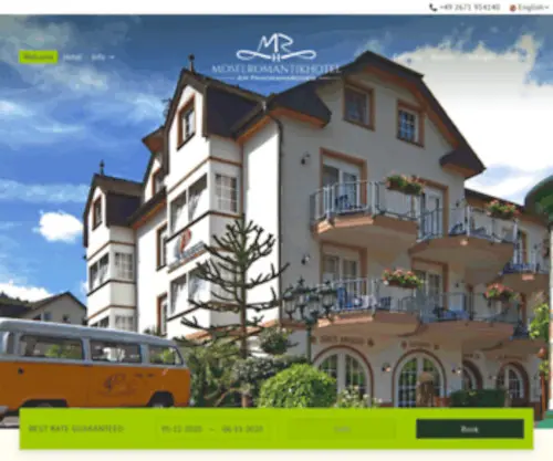 Hotel-Mosel.com(Hotel am Panoramabogen) Screenshot