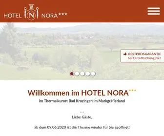 Hotel-Nora.de(Hotel NORA) Screenshot