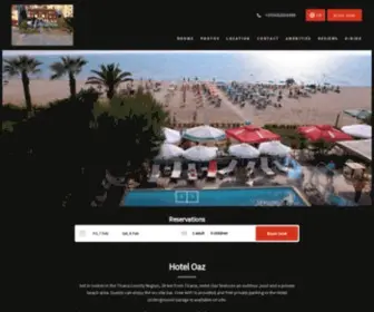 Hotel-Oaz.com(Hotel OAZ) Screenshot