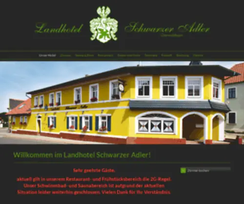 Hotel-Osterweddingen.de(Landhotel Schwarzer Adler) Screenshot