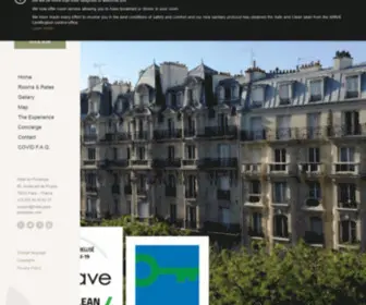 Hotel-Paris-Printemps.com(Hotel du Printemps) Screenshot