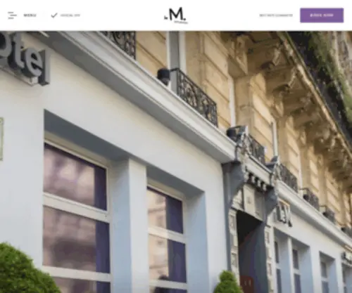 Hotel-Paris-Stgermain.com(Moderne Saint) Screenshot