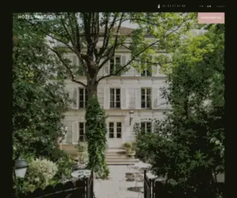 Hotel-Particulier-Montmartre.com(Site Web indisponible) Screenshot