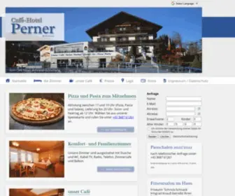 Hotel-Perner.com(Café) Screenshot