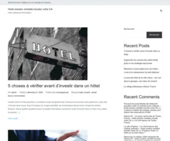 Hotel-Port-Helene.fr(Hotel Port Helene) Screenshot