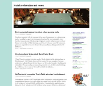 Hotel-Restaurante.com(Hotel and restaurant news) Screenshot