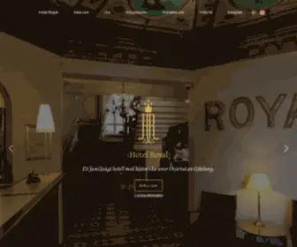 Hotel-Royal.com(Hotell Göteborg) Screenshot