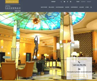 Hotel-Savannah.com(Hotel Savannah Znojmo) Screenshot