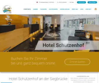 Hotel-Schuetzenhof-Eitorf.de(Startseite) Screenshot