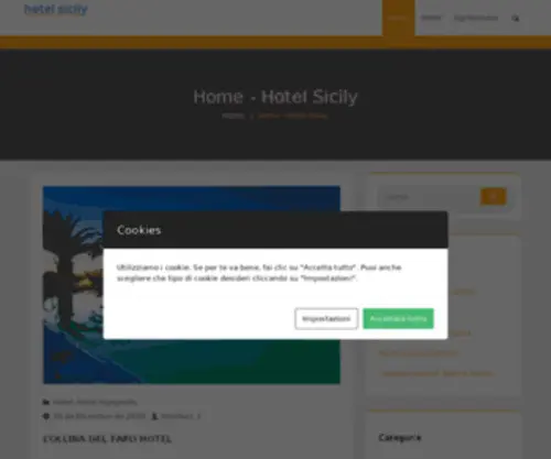 Hotel-Sicily.it(Hotel Sicily) Screenshot