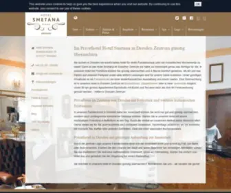 Hotel-Smetana.de(Hotel Smetana Dresden) Screenshot