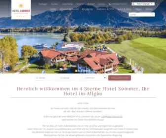 Hotel-Sommer.de(Hotel Sommer) Screenshot