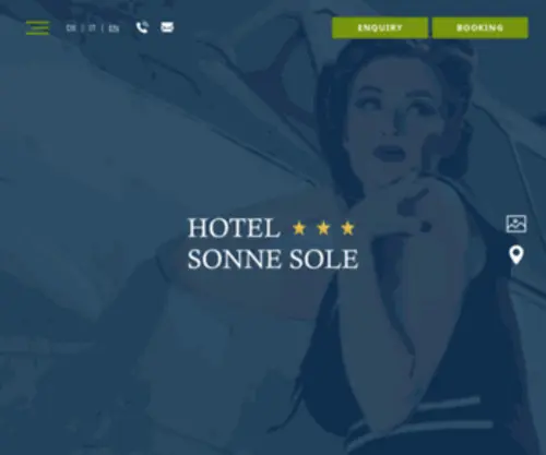 Hotel-Sonne-Sole.com(Willkommen im 3) Screenshot